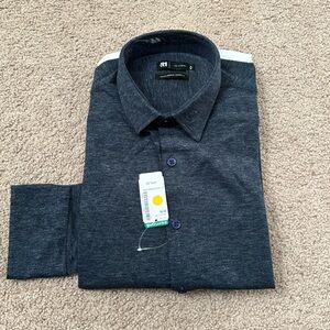 Simon’s button shirt